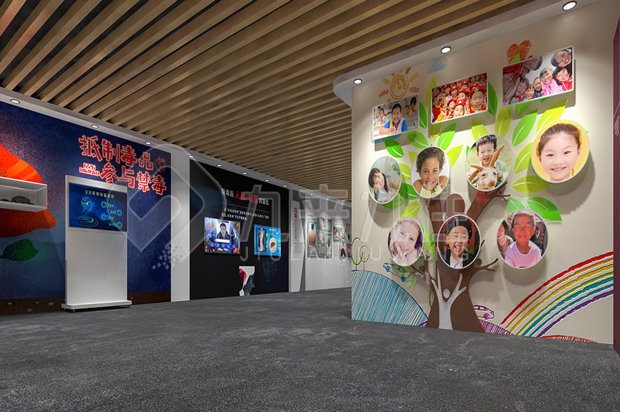 智慧禁毒防艾基地，施工單位，毒品預(yù)防教育展廳建設(shè)方案，高科技設(shè)備