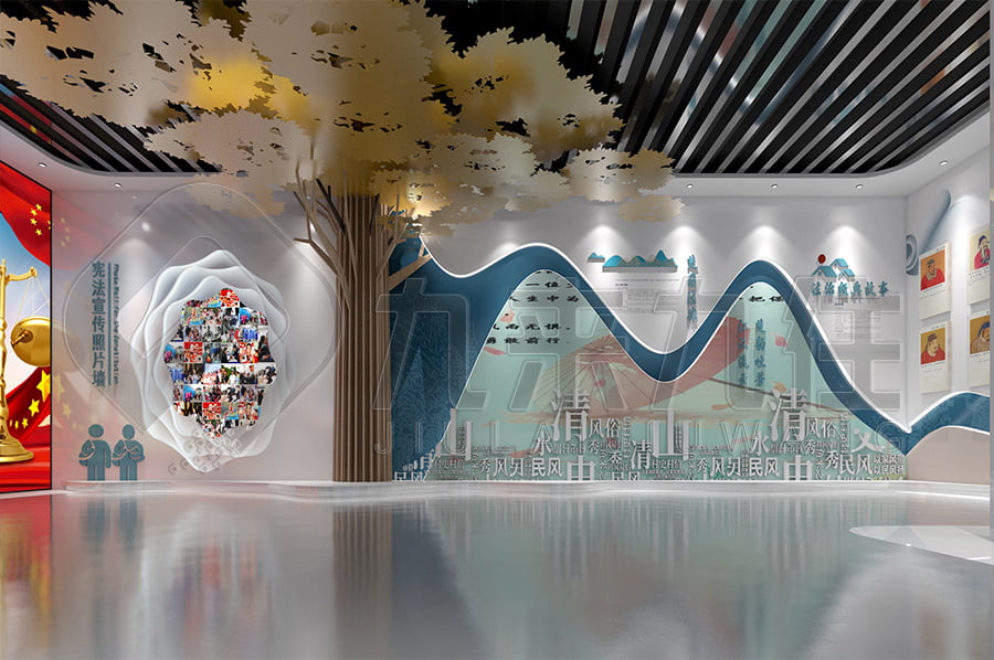 法制宣傳基地，普法教育館，展廳設(shè)計，規(guī)劃，實施