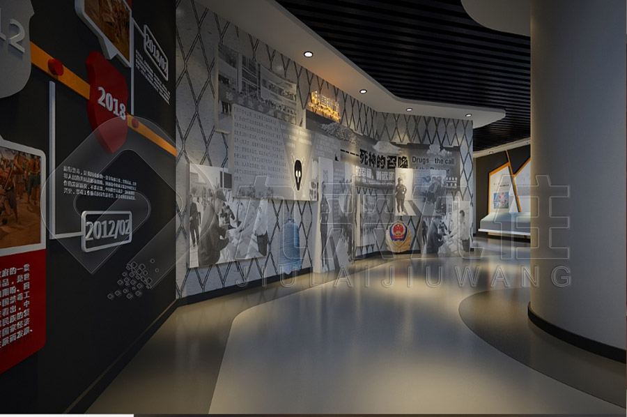 安全宣傳展廳，交通安全教育館，設(shè)計(jì)布局，方案
