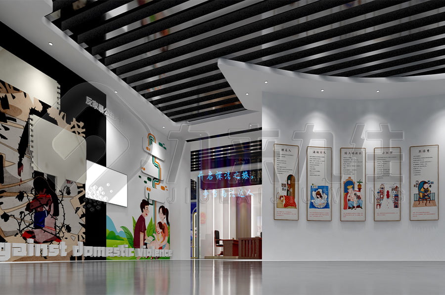法制教育基地建設(shè)，法制教育展廳產(chǎn)品，法院法制教育展廳平面設(shè)計(jì)
