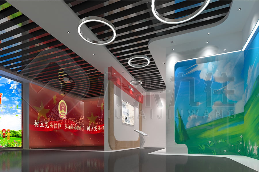 法制宣傳教育館，普法教育，展廳設(shè)計(jì)，多媒體設(shè)備